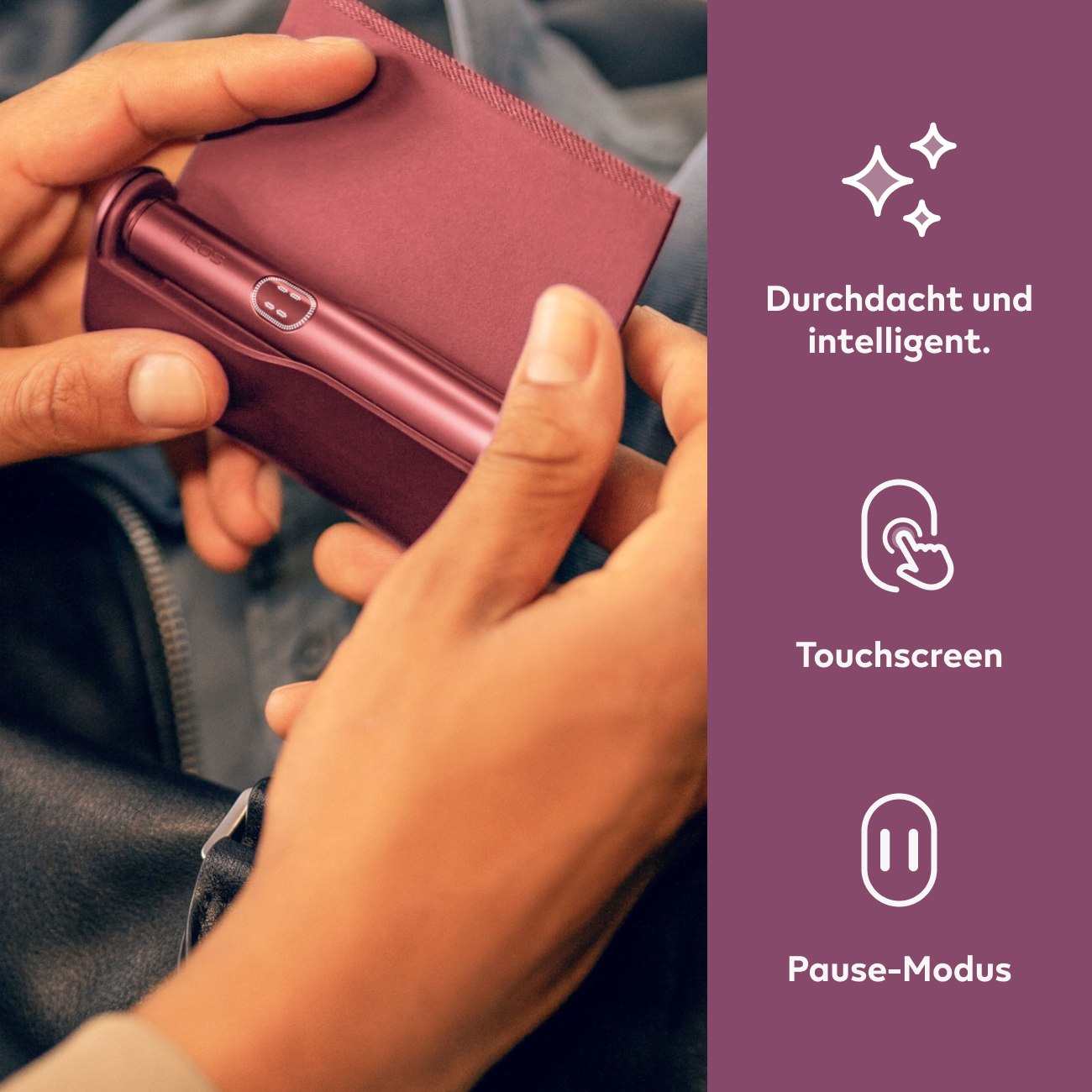 IQOS ILUMA i PRIME Kit Garnet Red — фото 5